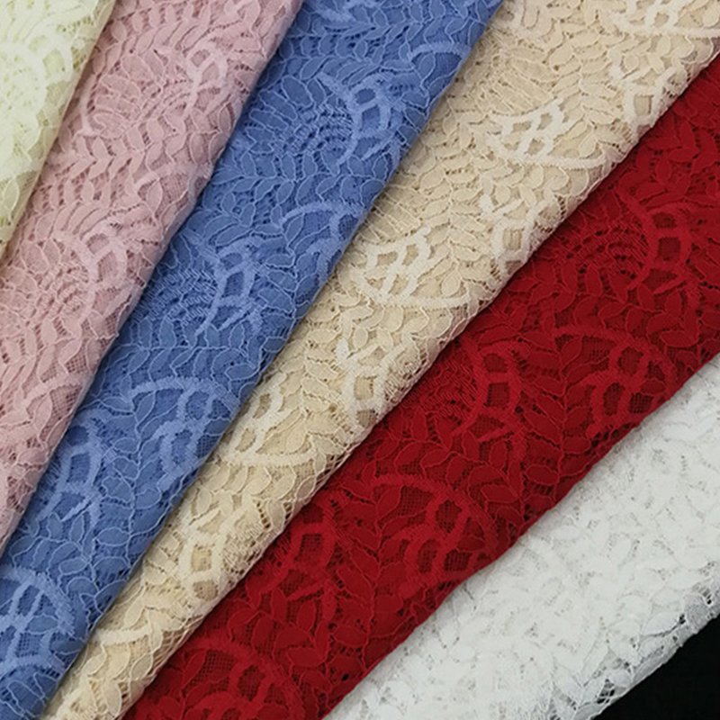 Lace Fabric Dress Ditsy Floral Nylon for Women's Wear Wholesale Suppli 9